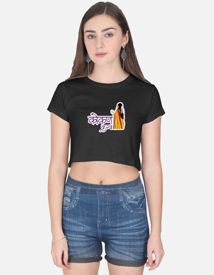 kokan kanya Crop Top