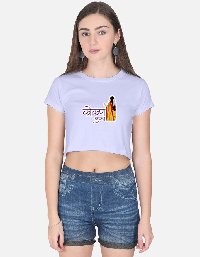 kokan kanya Crop Top