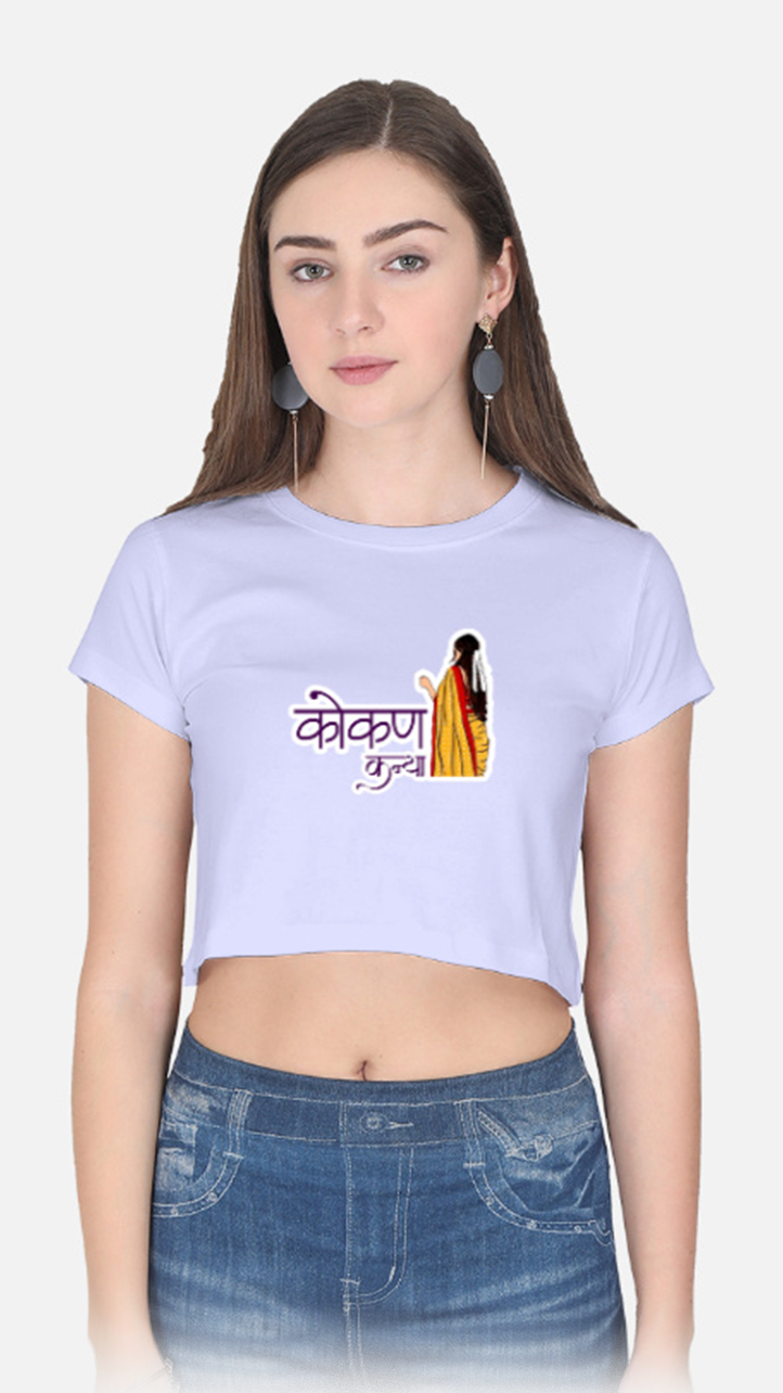 kokan kanya Crop Top